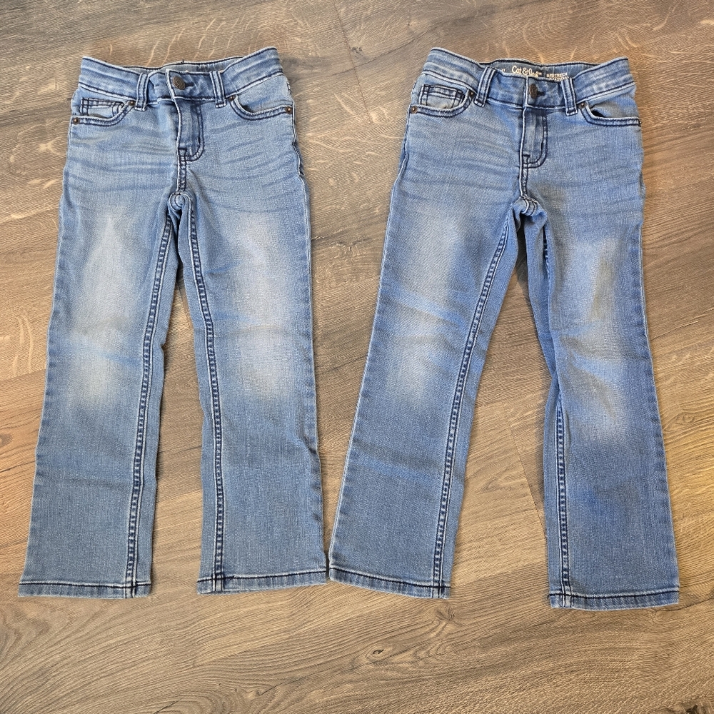 Cat & Jack Blue Bootcut Jeans NWOT